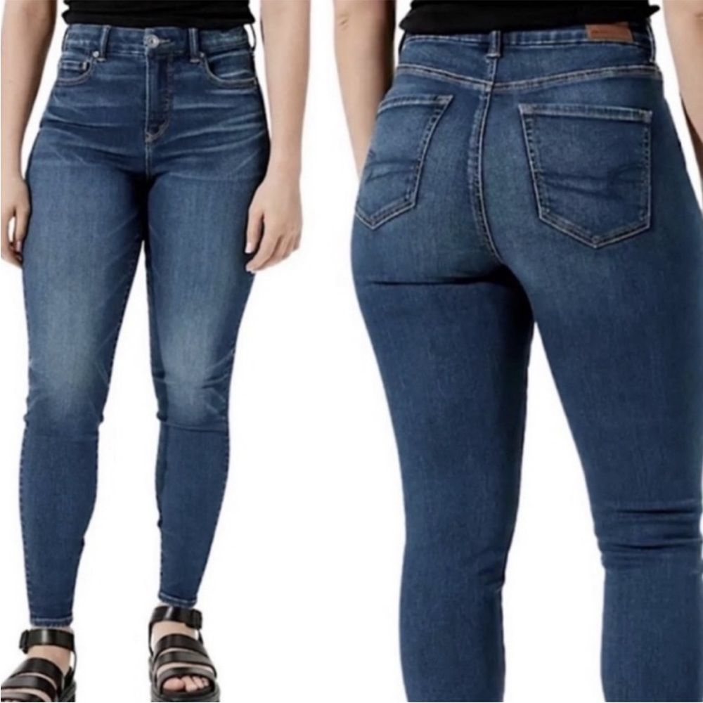 American Eagle Women’s Curvy Hi-Rise Jegging Size 18 Regular